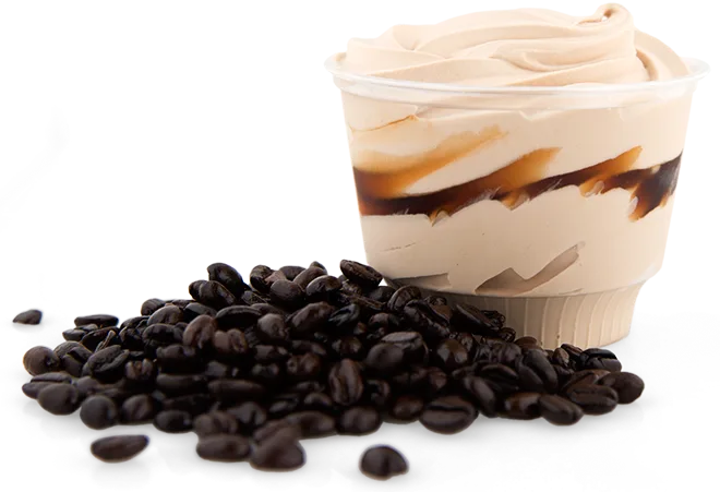 Helado de capuccino